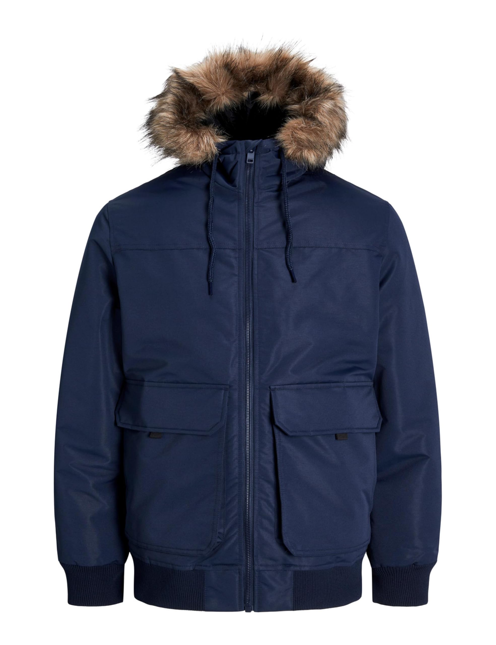 JJCONSTRUCT FAUX FUR BOMBER Bomber Erkek