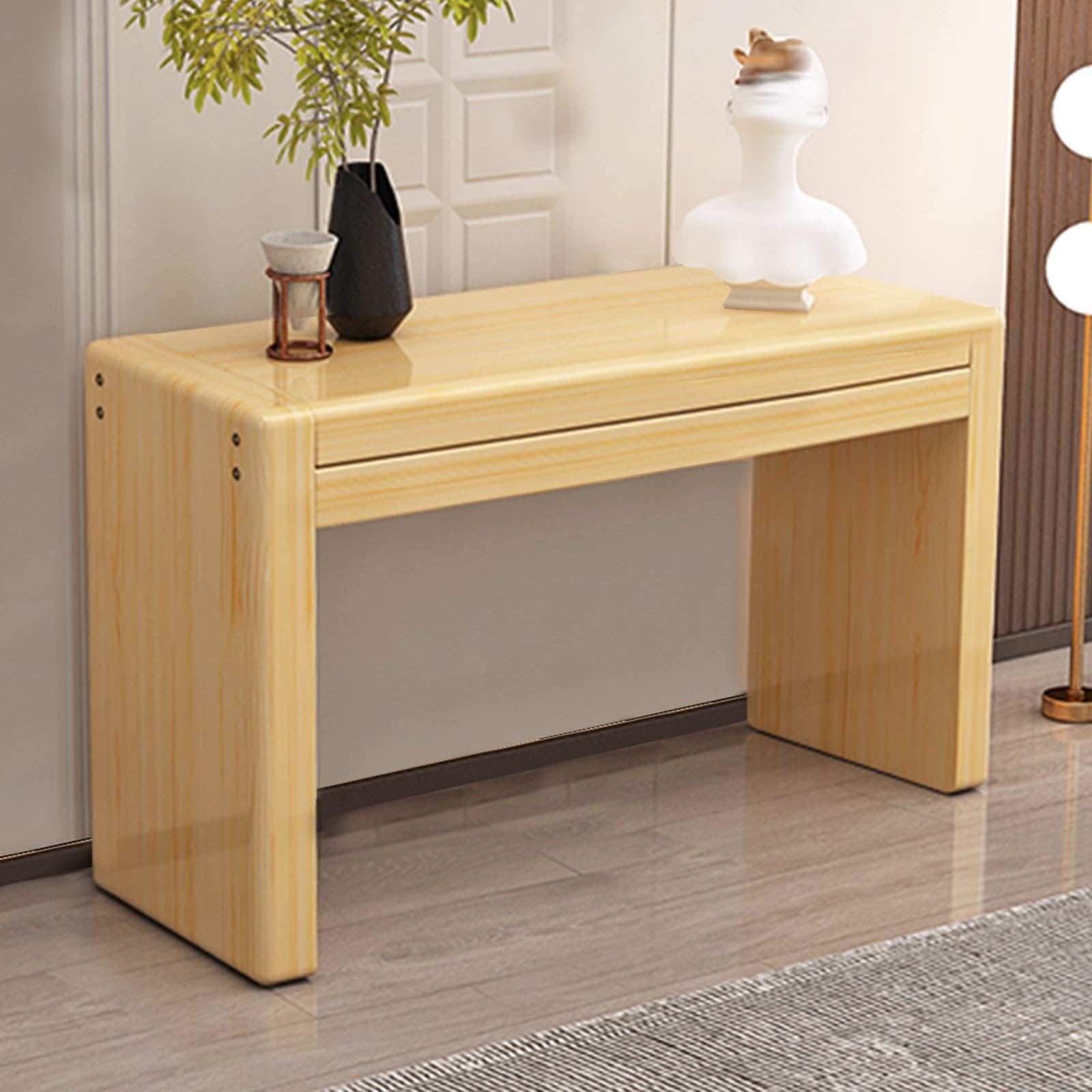 Banquette salon etroit de 20cm de profondeur pour couloir et petit espace
