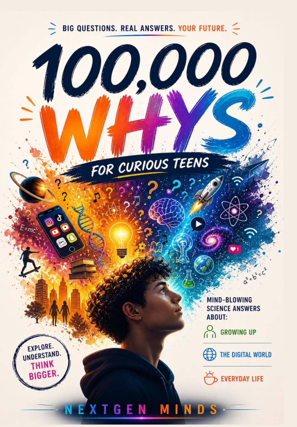 100,000 Whys for Curious Teens: Mind-Blowing Science Answers About Growing Up, the Digital World, and Everyday Life
