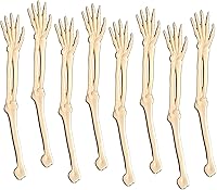 Vista 1 de Agitadores de café y cócteles, palitos de plástico reutilizables para bebidas, 24 palitos de swizzle, uso como adorno de cóctel o mezcladores