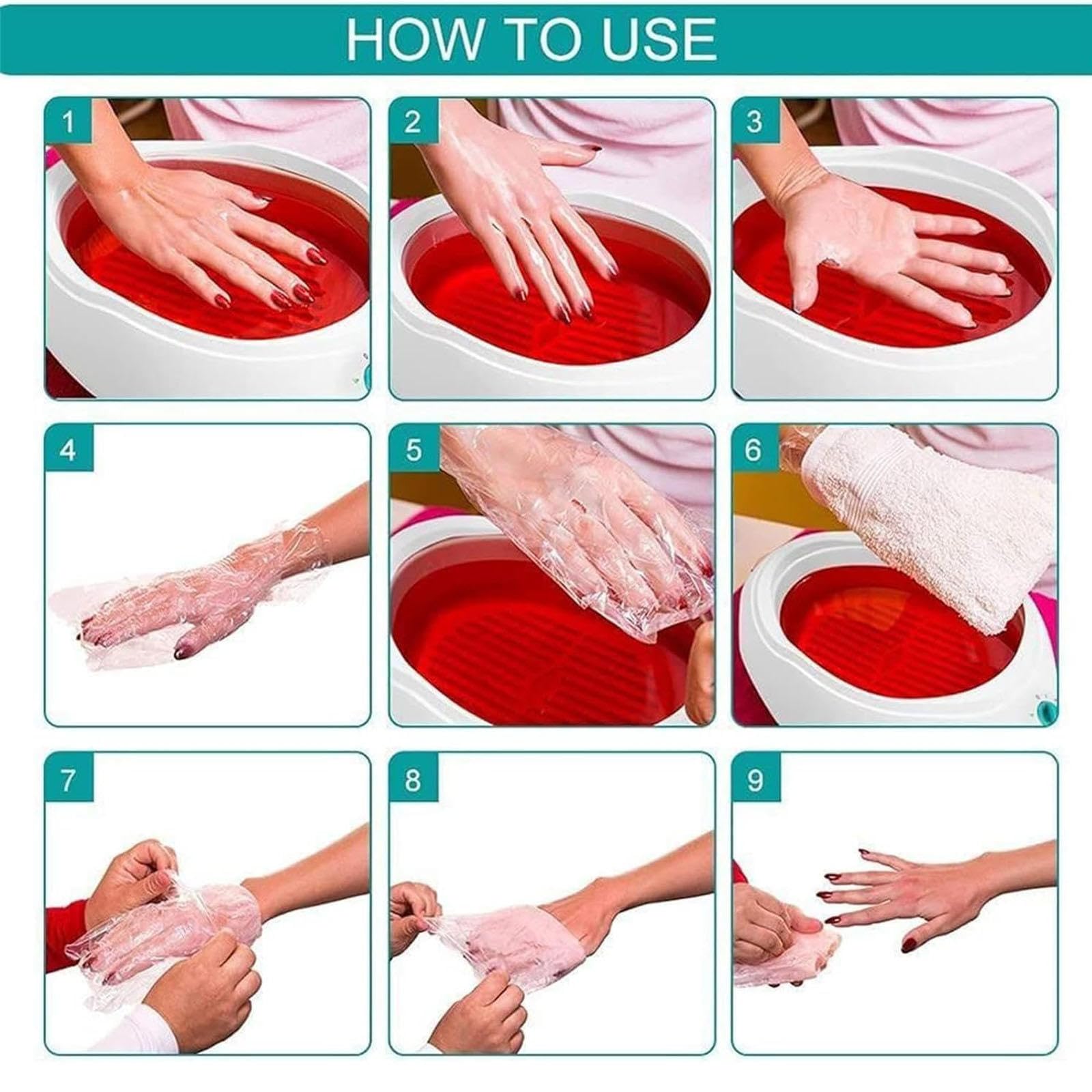 Macchina per Cera di Paraffina per Mani e Piedi, Bagno di Paraffina da 2800 Ml con Display della Temperatura Scaldacera per Paraffina per Spa Professionale e Salone di Bellezza per Uso