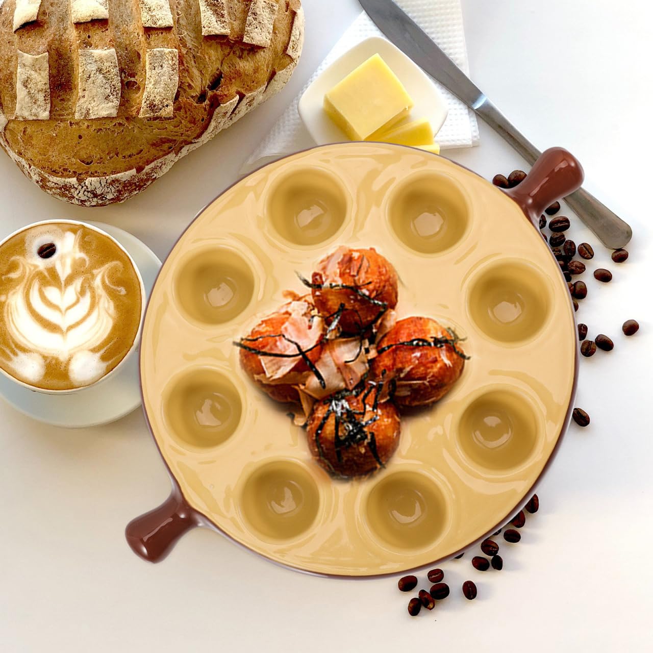 Piatto Per Lumache In Ceramica - Teglia Da Forno Per Barbecue E Frutti Di Mare - Foto 9