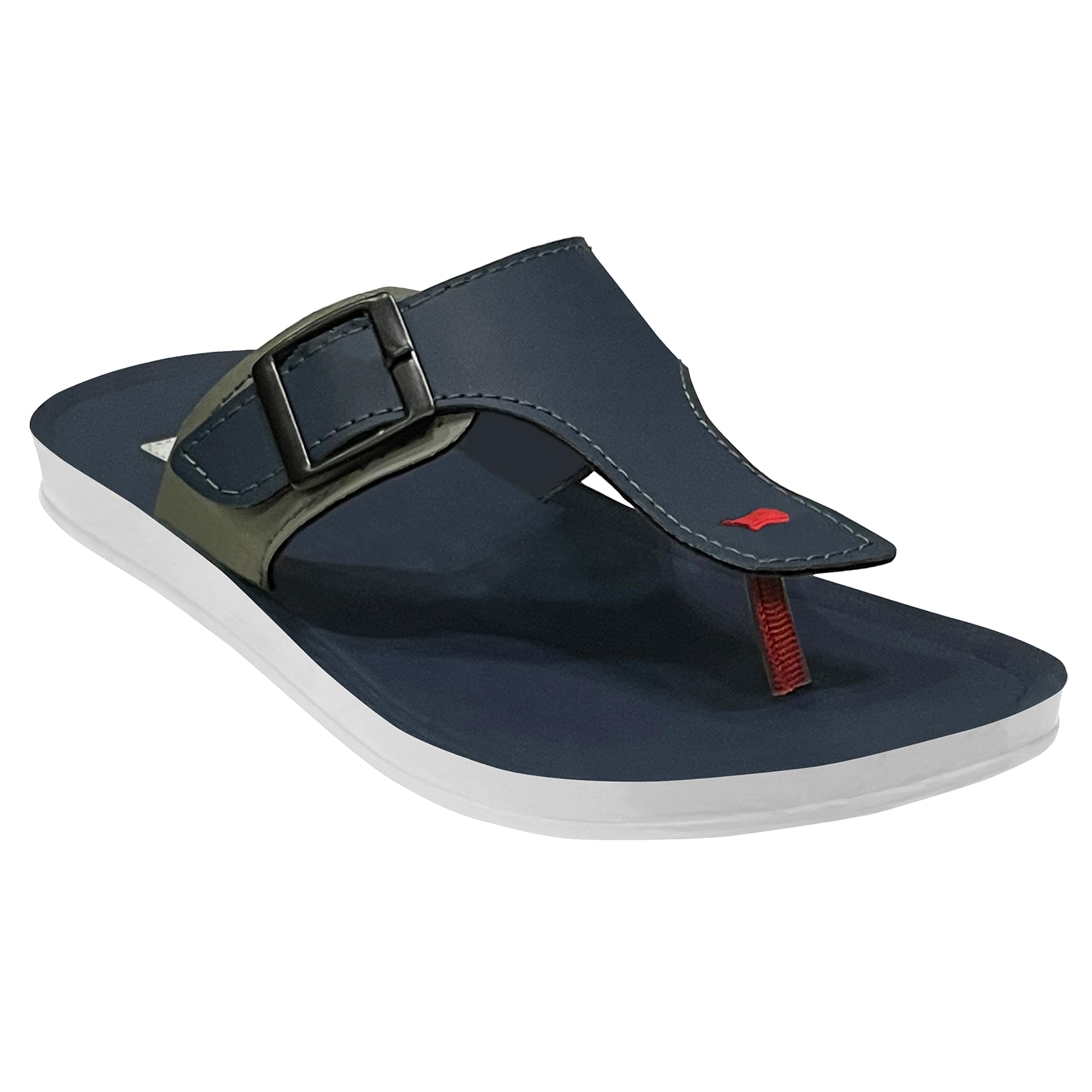 BRUTON Exclusive Trendy Casual Flip-Flop/Slippers/Chappal for Men, Blue - 8 UK (B0B25L9YW5) Amazon Price History, Amazon Price Tracker