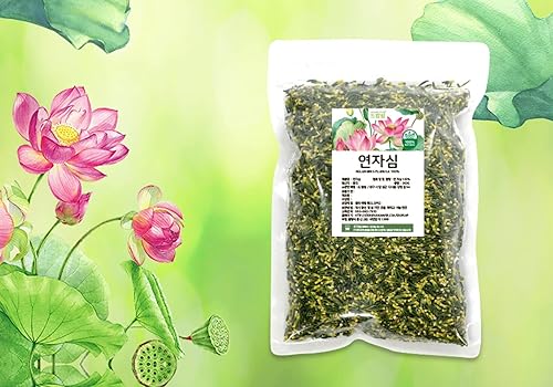 Miniatura 2 de Hierbas secas a granel naturales orgánicas de loto puro (corazón de loto) -10.58 onzas (10.58oz)