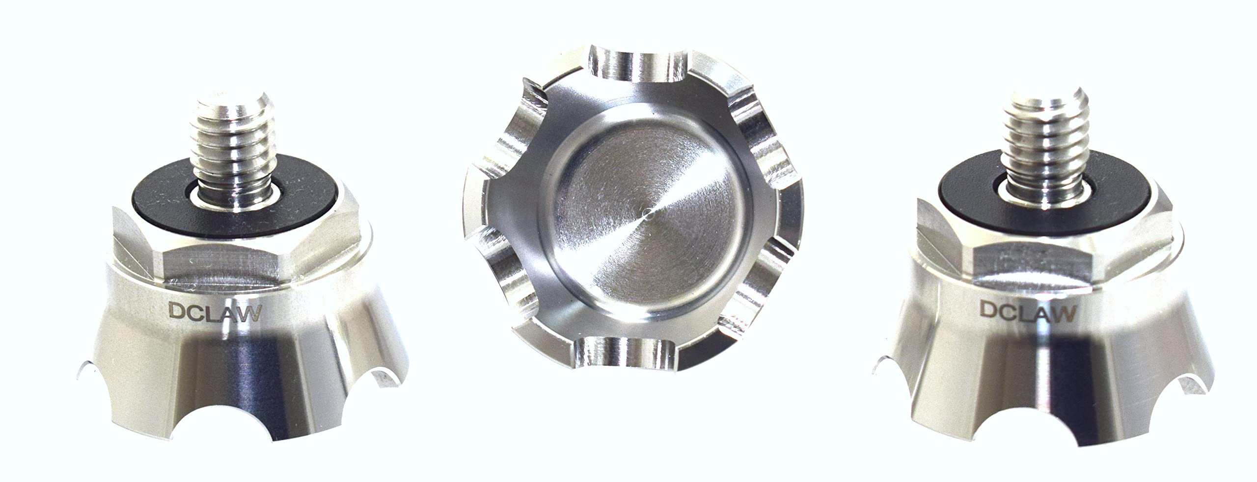 Desmond DCLAW Set of 3 Tripod Foot Claws Rustproof SS Stainless Steel 3/8" Universal Saltwater Safe