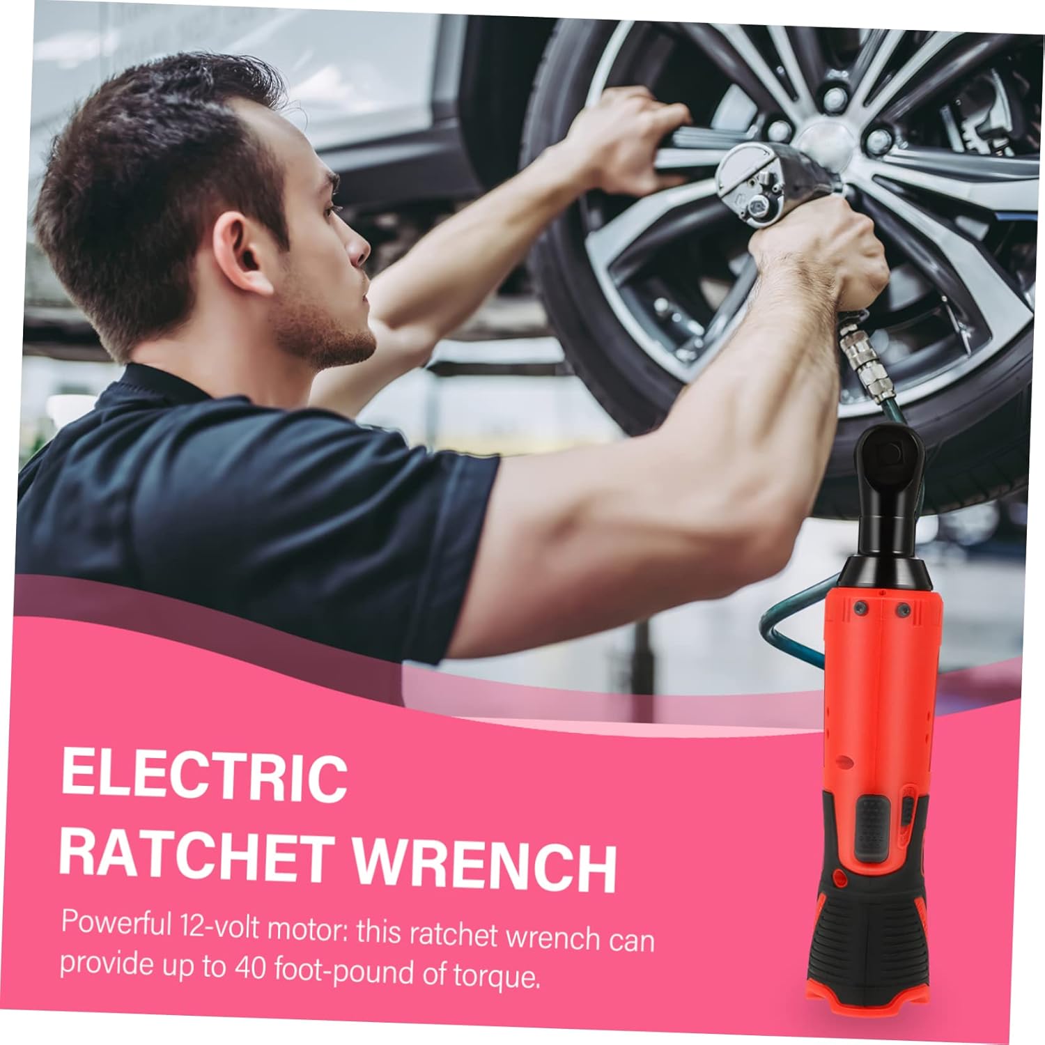 Powerful 12v Electric Ratcheting Wrench 250 for Clutch Shifting Cordless Tool for Car Repair No Battery Needed