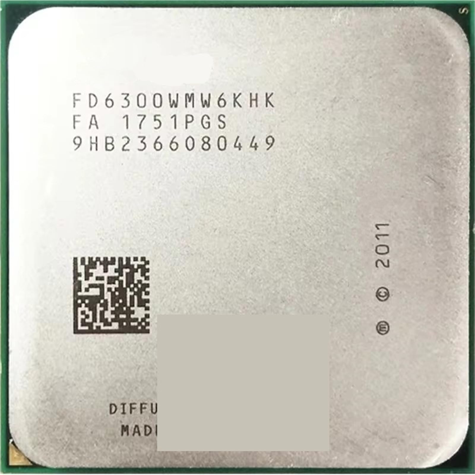 Processeur FX 6300 FD6300WMW6KHK Socket AM3+ 6 cœurs 3.5 GHz fixe