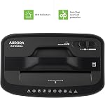 Aurora AU1030XA 10-Sheet Crosscut Paper/Credit Card Shredder with 4.4-Gallon Wastebasket