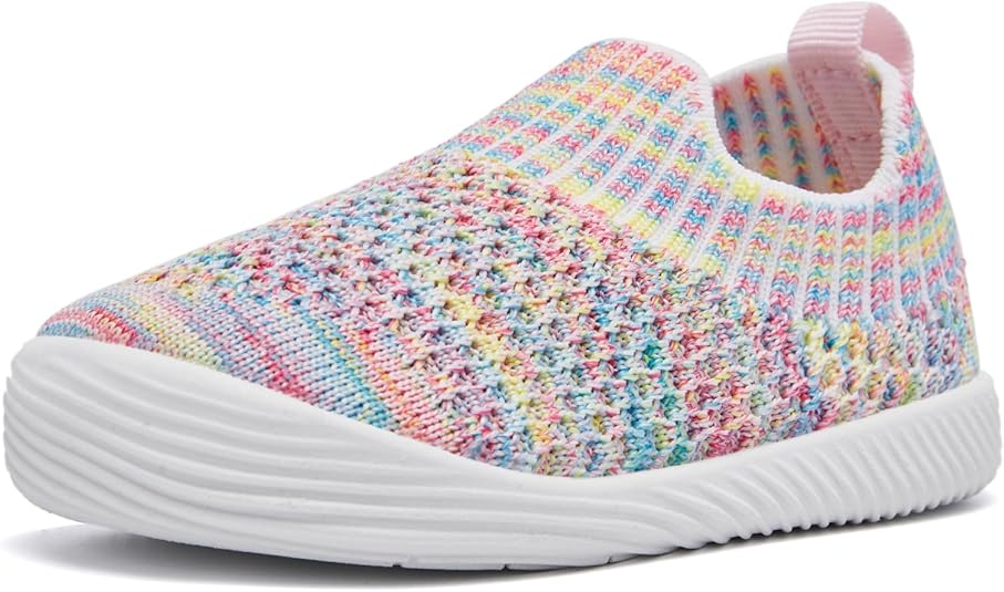 MORENDL Baby Toddler Walking Socks Non-Slip Breathable Unisex Casual Sneakers