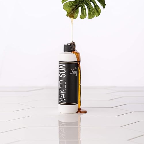 Miniatura 3 de Naked Sun Honey Glow - Solución bronceadora en aerosol de bronce oscuro, 8 onzas con aerógrafo sin sol
