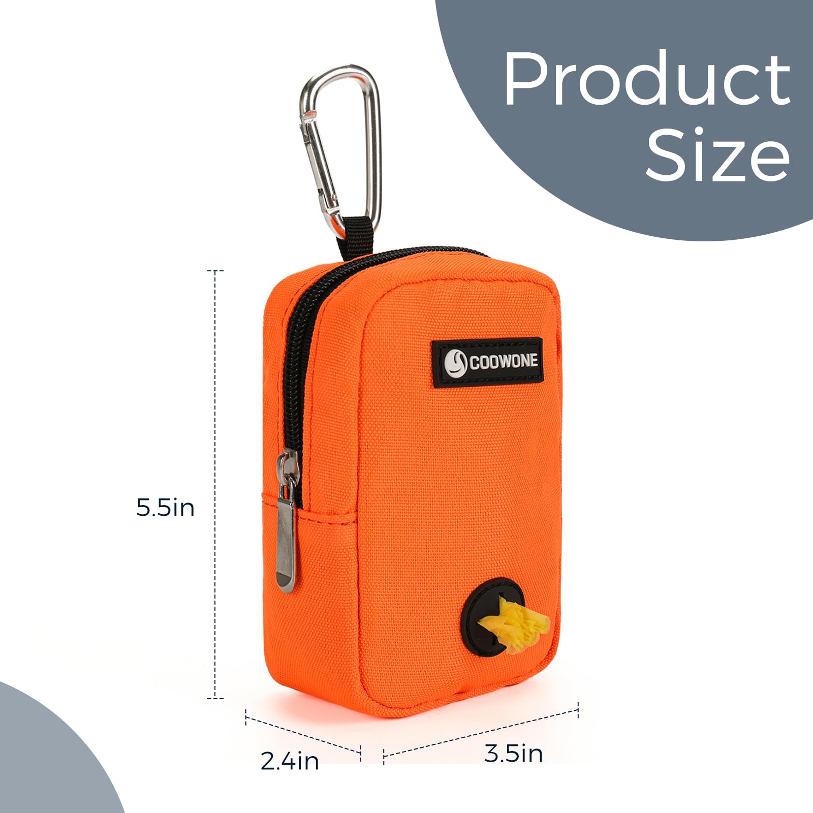 Amazon.com: COOWONE Small Dog Treat Bag, Portable Dog Treat Bag
