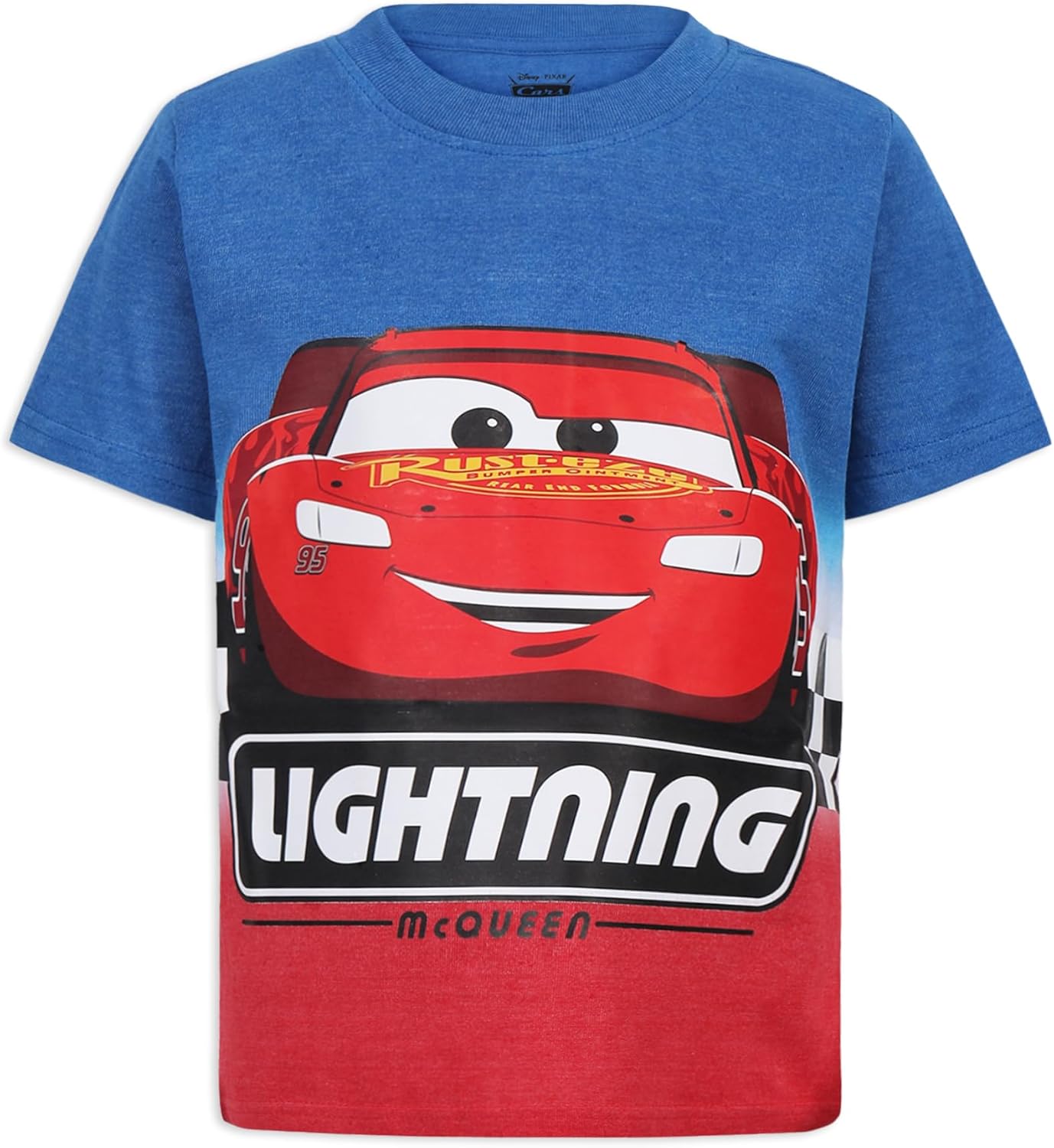Disney Cars Boys 3 Pack Short Sleeve T-Shirt for Toddler and Big Kids - Image 5
