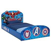 Vista 51 de Delta Children Jeep - Cama individual tapizada, color azul