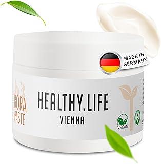 Gesponserte Anzeige – HEALTHY LIFE VIENNA Haarpaste Bora Paste 50ml - Haarstyling Paste für mattes Finish - für Texturiert...