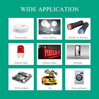 LED Light Emitting diode 3mm high Brightness LED Clear LED Light Emitting Diodes Bulb LED Lamp, 3 mm Round Head Band Edge(Red Light 120 pcs)