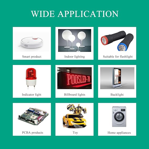 LED Light Emitting diode 3mm high Brightness LED Clear LED Light Emitting Diodes Bulb LED Lamp, 3 mm Round Head Band Edge(Red Light 120 pcs)