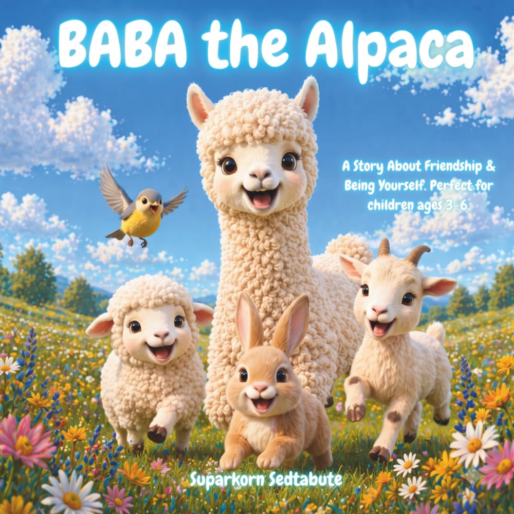 BABA the Alpaca: A Heartwarming Story About Friendship, Confidence, and Being Yourself for Children Ages 3–6