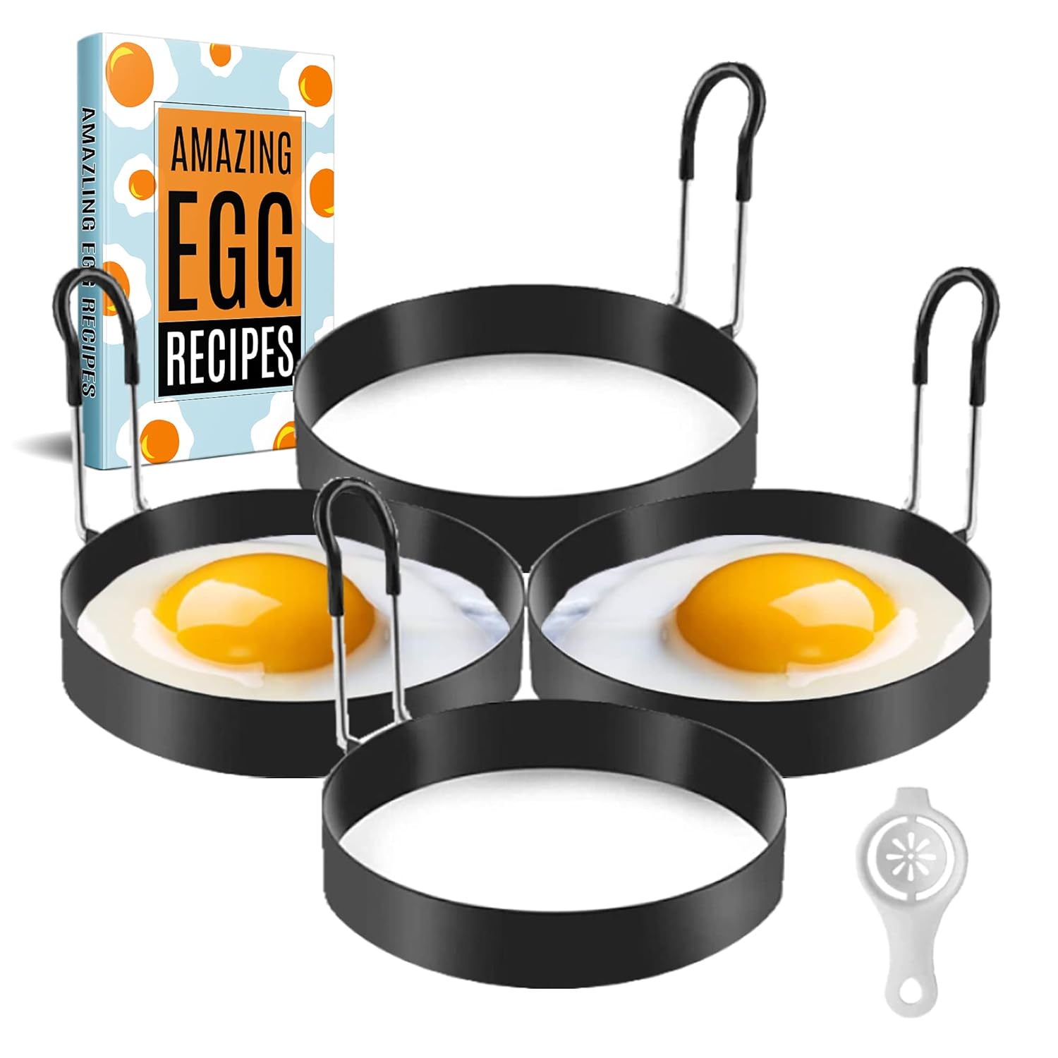 Buy KTM Kitchen Egg Rings Pack of 4 NonStick Egg Ring for Frying