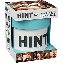 HINT Go Party Game US Edition Portable Fun with Hilarious Word-Guessing Challenges! Great for Family Game Night, Ages 14+, 4-8 Players, 45 Minute Playtime, Made by Bezzerwizzer