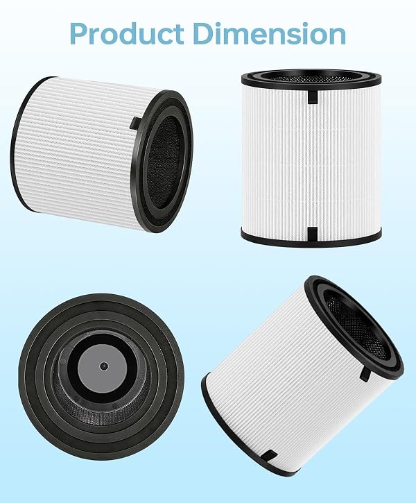 LV-H133 Replacement Filter for LEVOIT Purifier, White 1 Pack by Zyxor - Used condition - Image 7