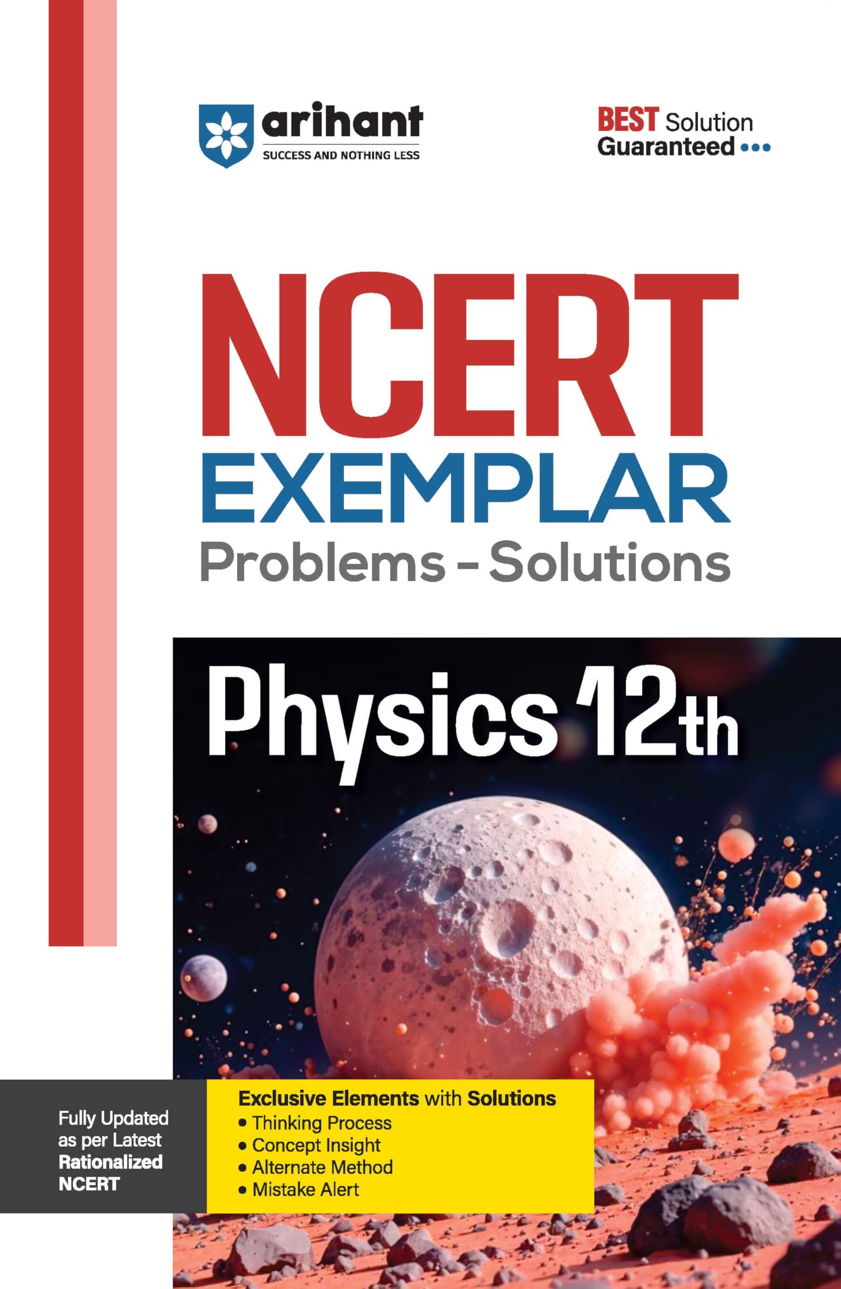 Arihant NCERT Exemplar Physics 12th Problems & Solutions with Exclusive Elements Thinking Process, Concept Insight, Mistake Alert