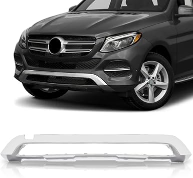 Partsflow Front Chrome Lower Grille Trim Molding Compatible with 2016 2017 2018 Mercedes-Benz GLE350 2016 GLE300D 1668850301