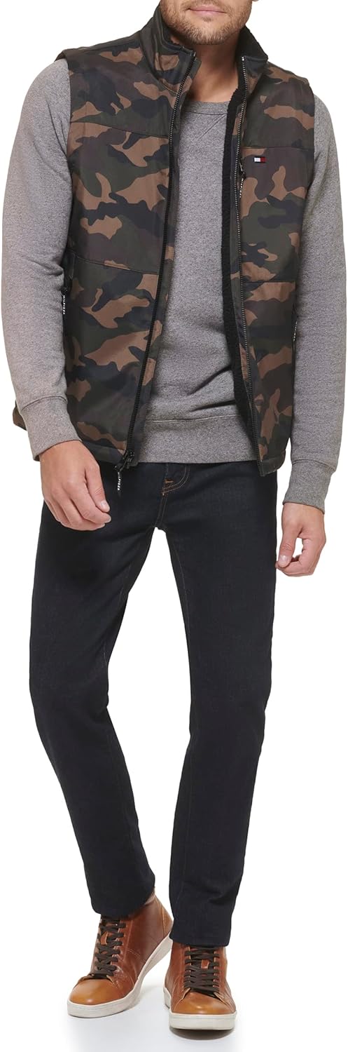 Tommy Hilfiger Men's Sherpa Lined Vest - Image 2