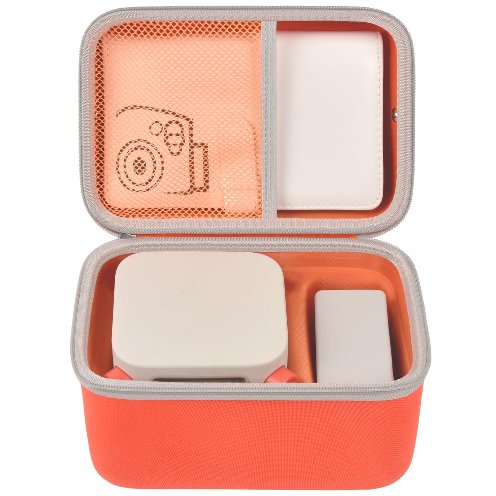 Hard Case Compatible with Yoto Player 3rd Generation Kids Bluetooth Speaker, Cards CD Music Player Storage Holder, Kids Songs MP3 Machine Carrying Box Fits for Charging Cable (Card Album Included)