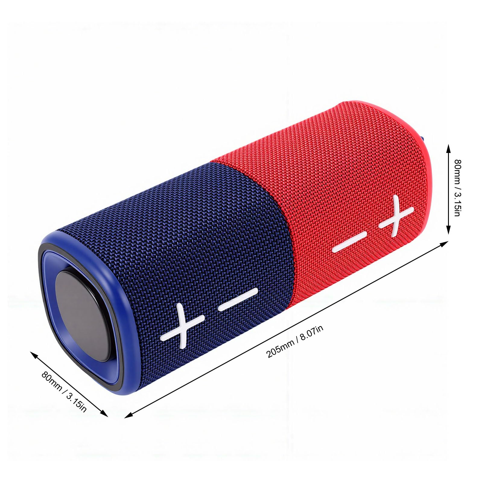 Annadue Altoparlante Bluetooth Magnetico, 20W Doppi Altoparlanti, 24 Ore di Autonomia, Stereo Wireless per Utilizzo in Esterno