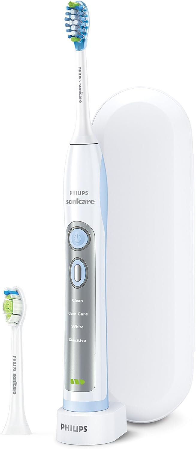 Philips Sonicare Flexcare Electric Toothbrush with Travel Case, Black