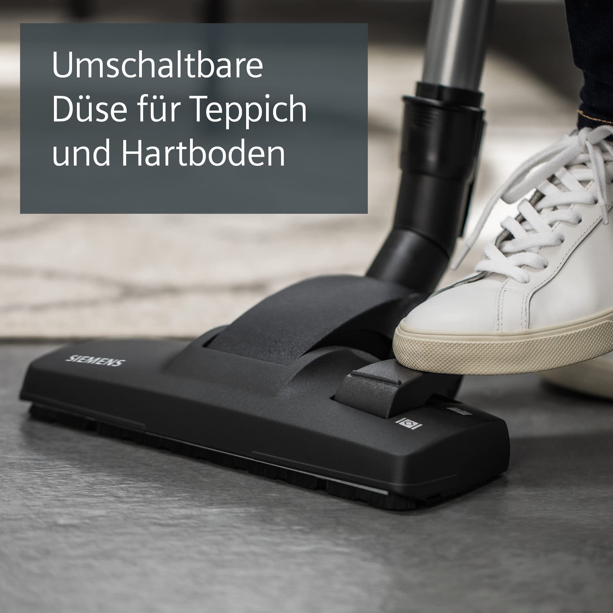 Siemens VSZ3XTRM11 Aspirapolvere Z3.0 extreme power 41l/s, tecnologia a compressione, sistema di filtraggio Ultra Hepa