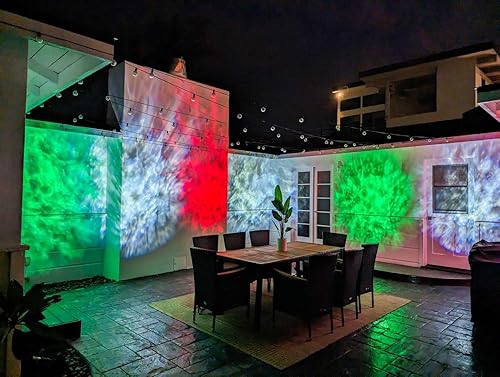 Miniatura 6 de BlissLights Oblivia - Proyector de nube de nebulosa para exteriores IP65, iluminación LED de paisaje, luz de camino de jardín para decoración