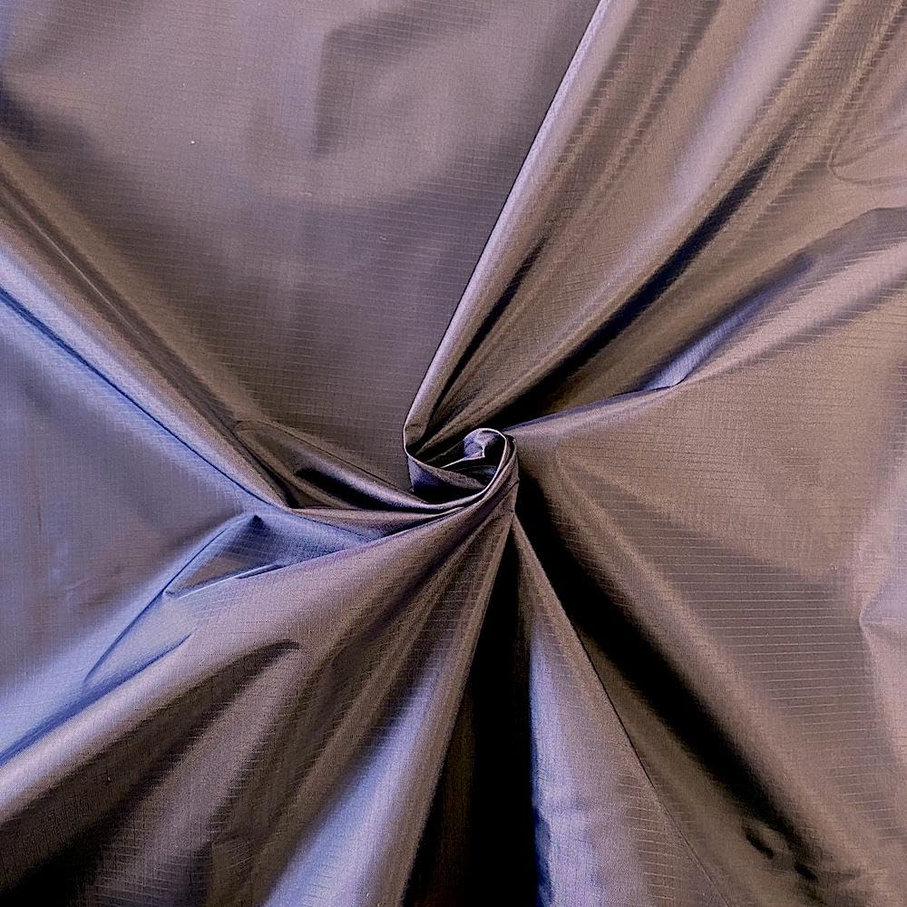Ripstop Water Repellent Polyester Fabric 60" Wide 150cm (Per Metre) (Navy)