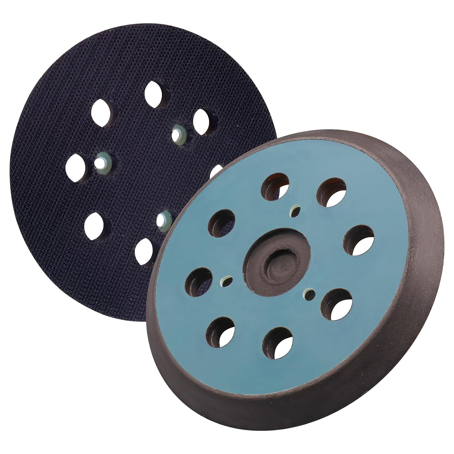 2 Pack 5 Inch Orbital Sander Replacement Pad Compatible with D26453 D26451 | Replacement Sander Pad for DeWalt OE # 151281-08, 5 Inch Sanding Discs Fits DeWalt DW420 DW421 DW423 Orbital Sander Parts