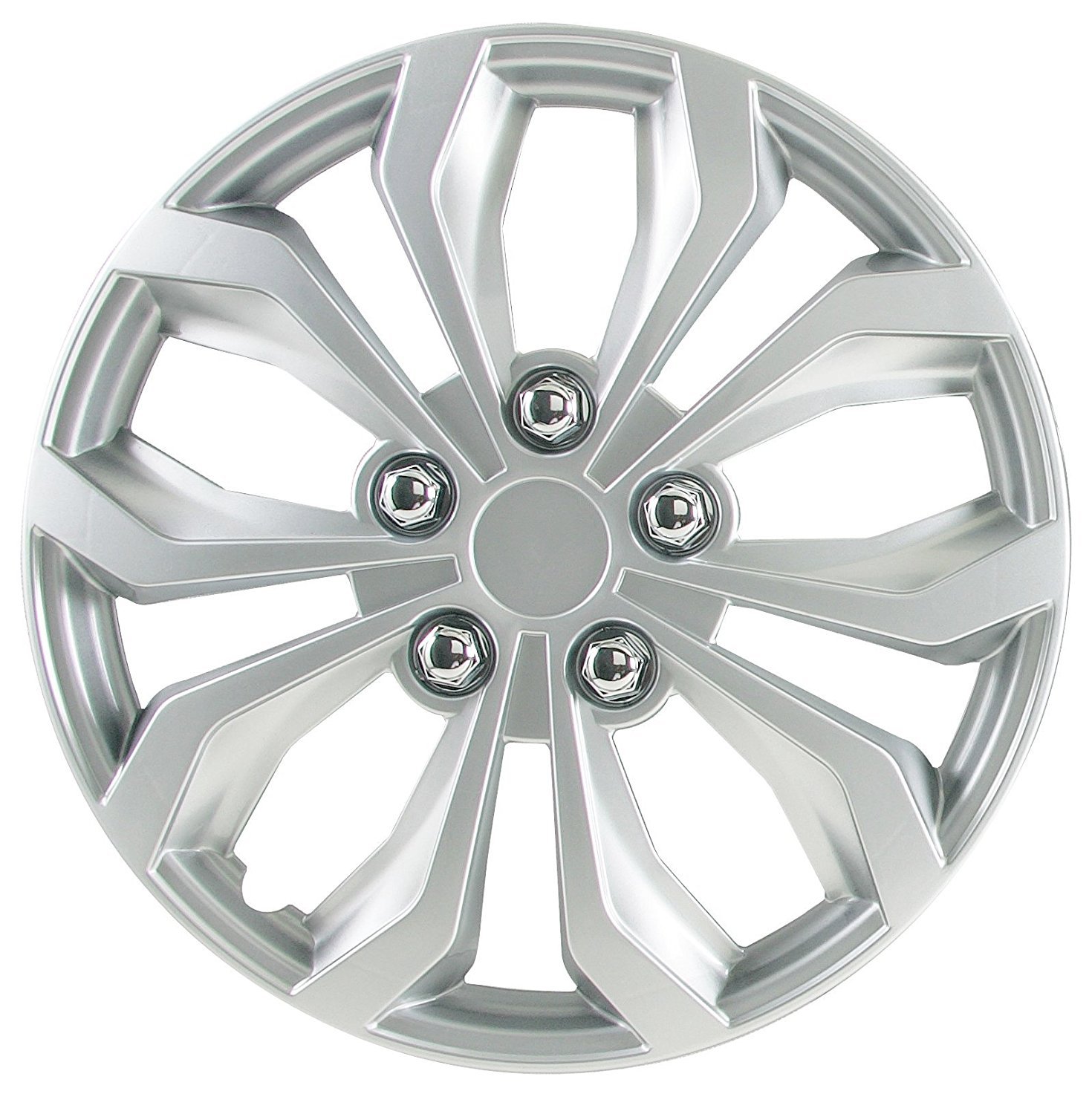 SUMEX 5060138 Silver Hub Cap, Set of 4 (Original CAR+ "SPA", beautiful