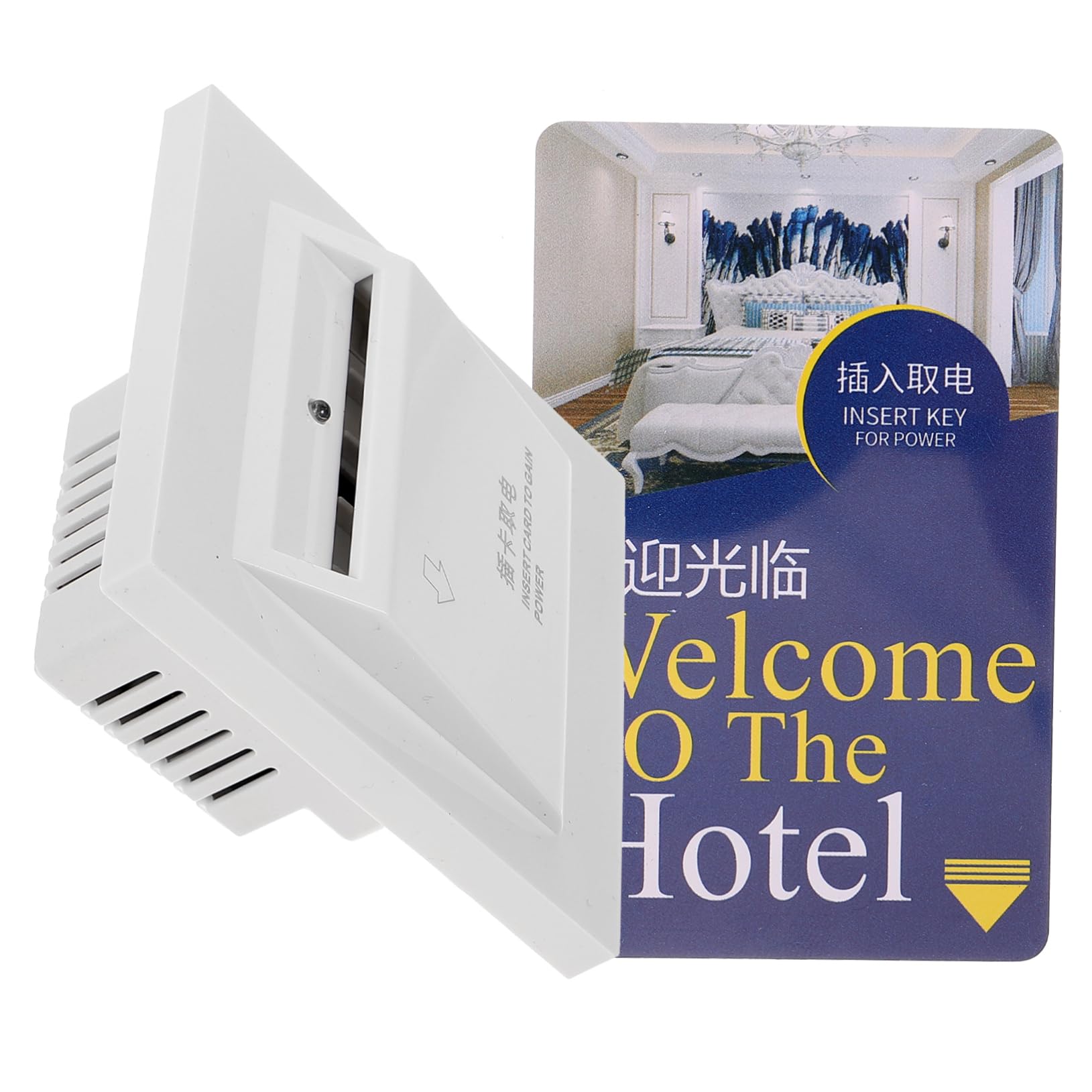40a Switch Card Energy Saving Power Controller for Hotels and Guesthouses Simple and Elegant Design Room Light and Device Management-picture-15