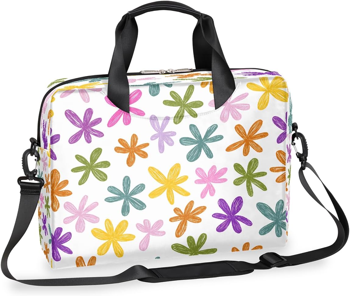 16 Inch Marble Laptop Bag Carring Computer Shoulder Handbags for Work