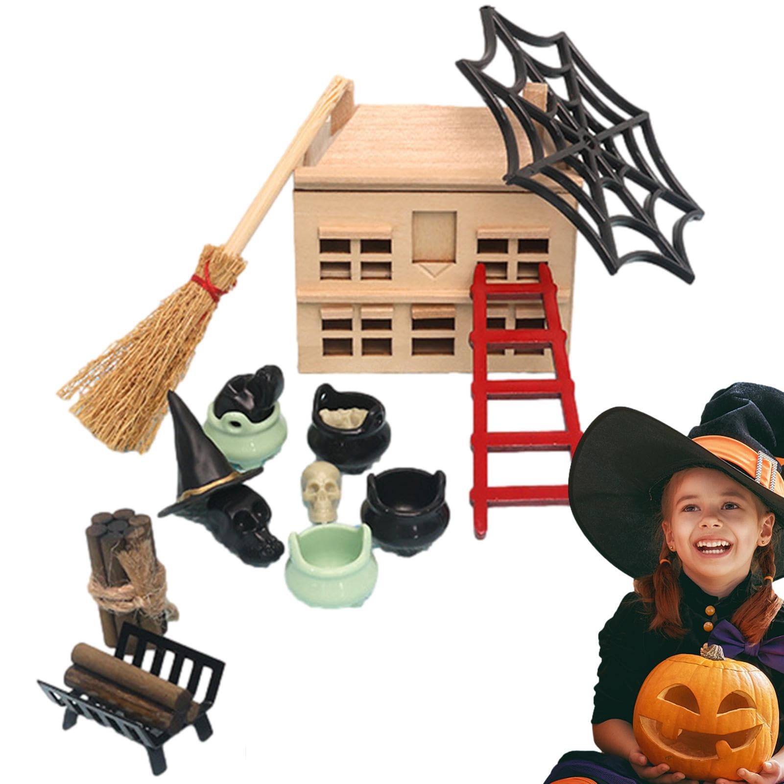ハロウィン 木製人形 3体セット 木から生まれたハッピーハロウィンセット - 木工房U-m（ゆうむ
