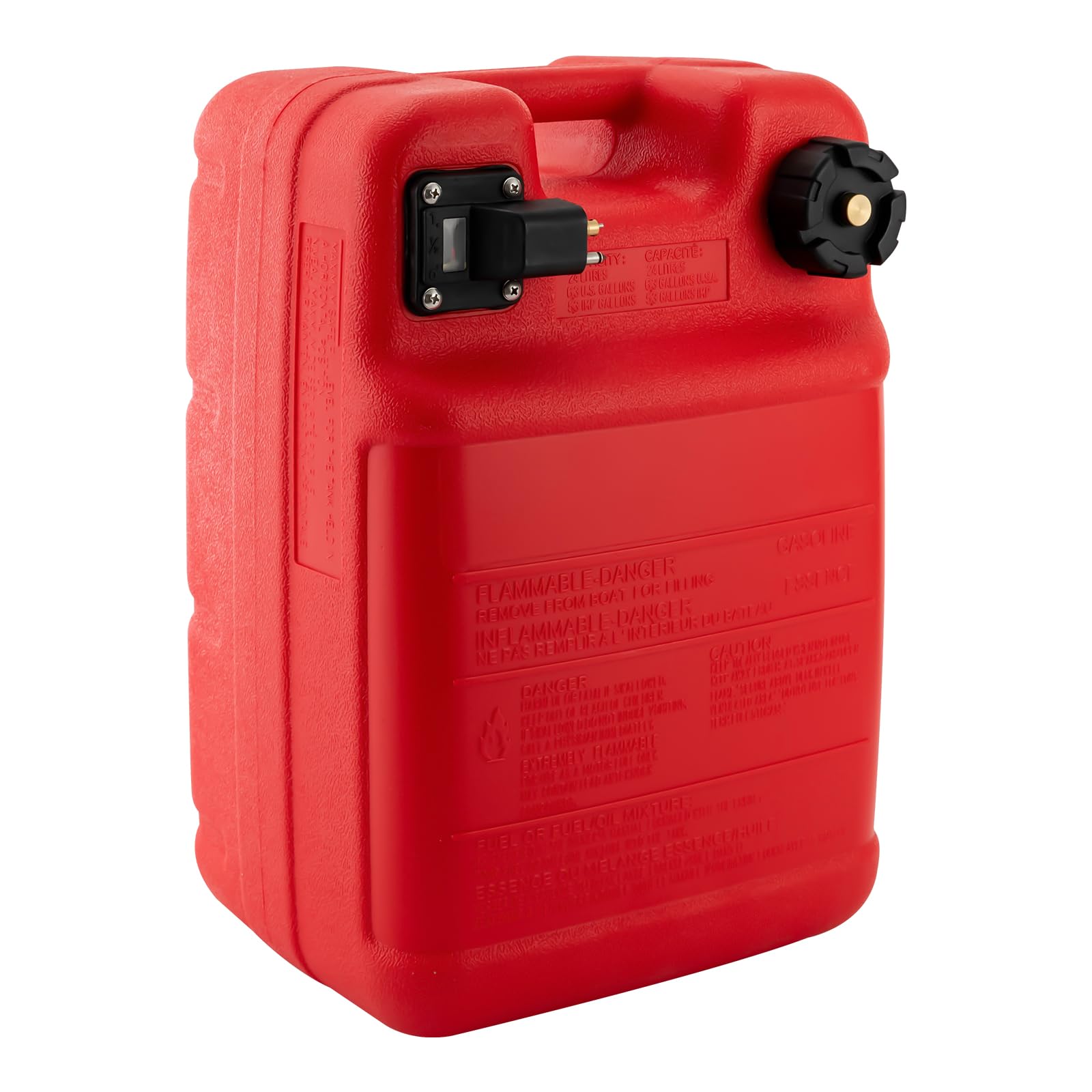 Serbatoio del carburante, 22 litri, contenitore portatile del serbatoio della benzina, tanica del carburante a 5 strati, facile da trasportare, tanica di riserva, tanica di benzina per yacht, barca da