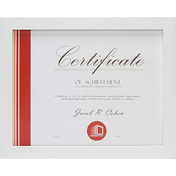 Buy Frametory, Document Frame Made to Display Certificates 8.5x11