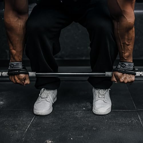 Miniatura 7 de Deadlift Straps - Figuras 8 correas de levantamiento de pesas para levantamiento de pesas, culturismo, Strongman - Muñequeras de soporte de agarre