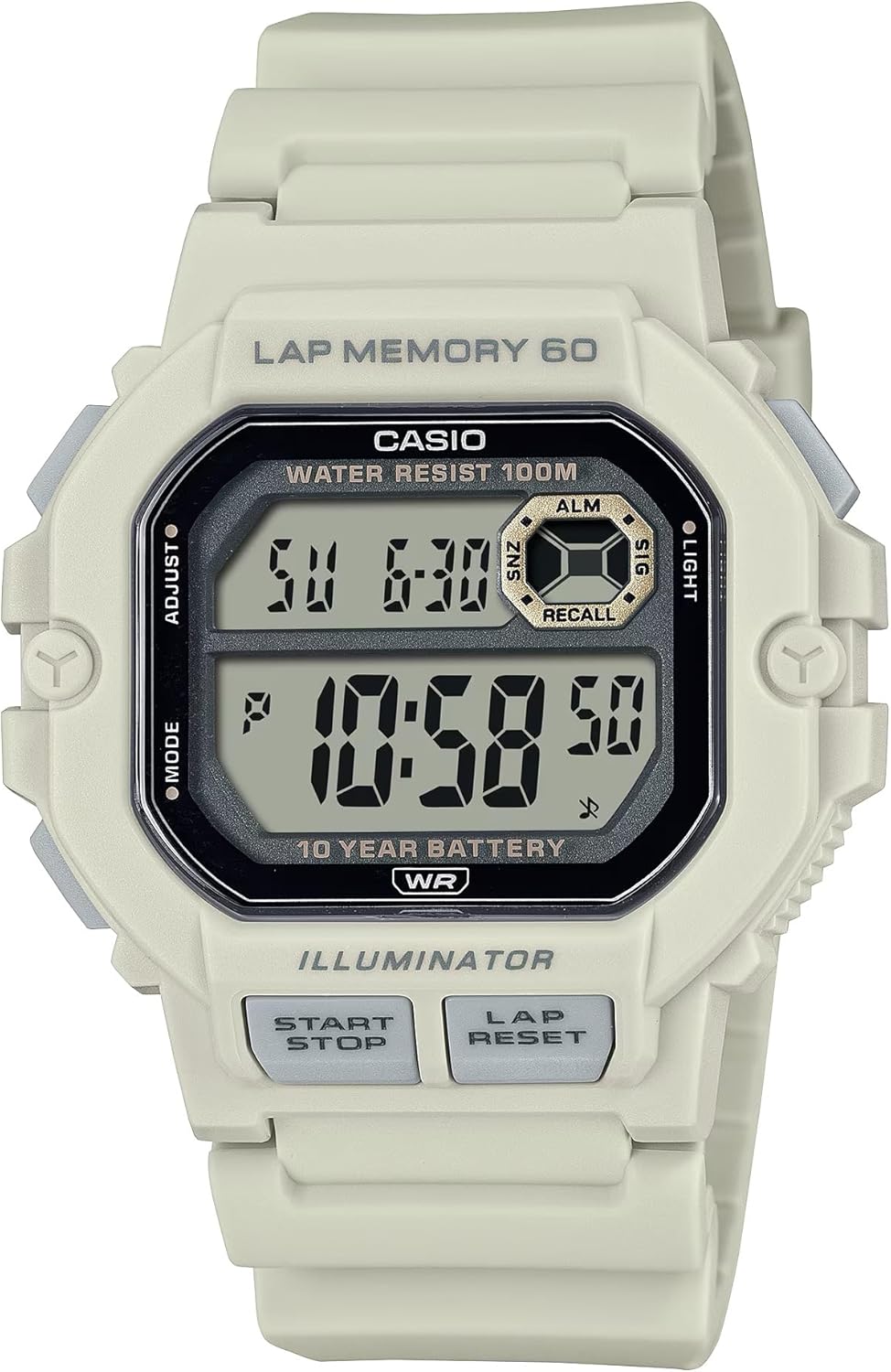 Casio WS-1400H Series | Lap Memory 60