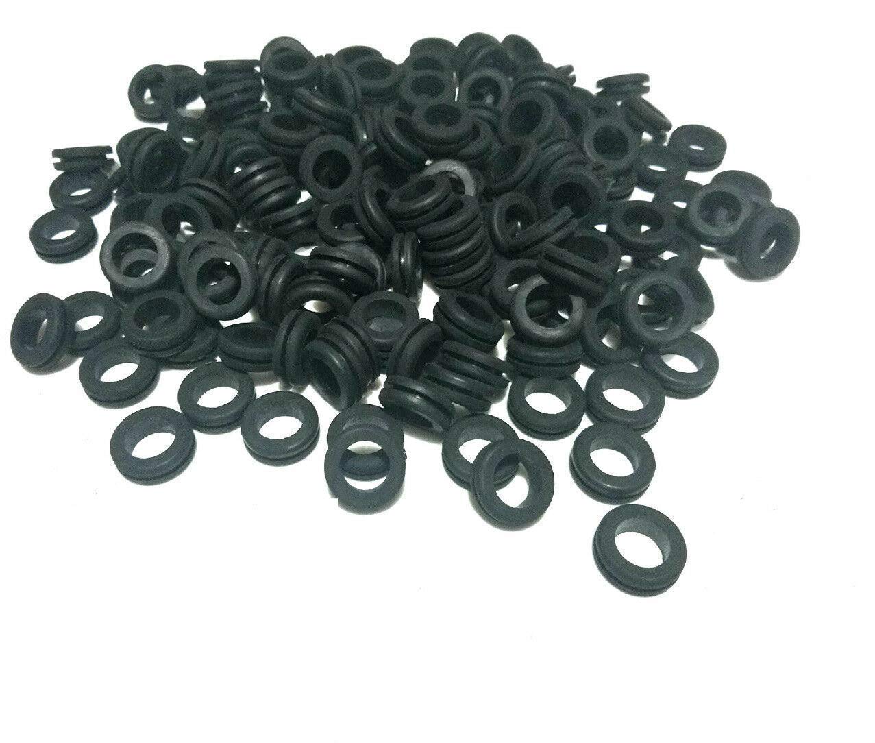 8 Grandi Passacavi In Gomma &ndash; Foro Interno 1-1/2'' Per Pannelli 1-7/8'' &ndash; Rubberfeetwarehouse