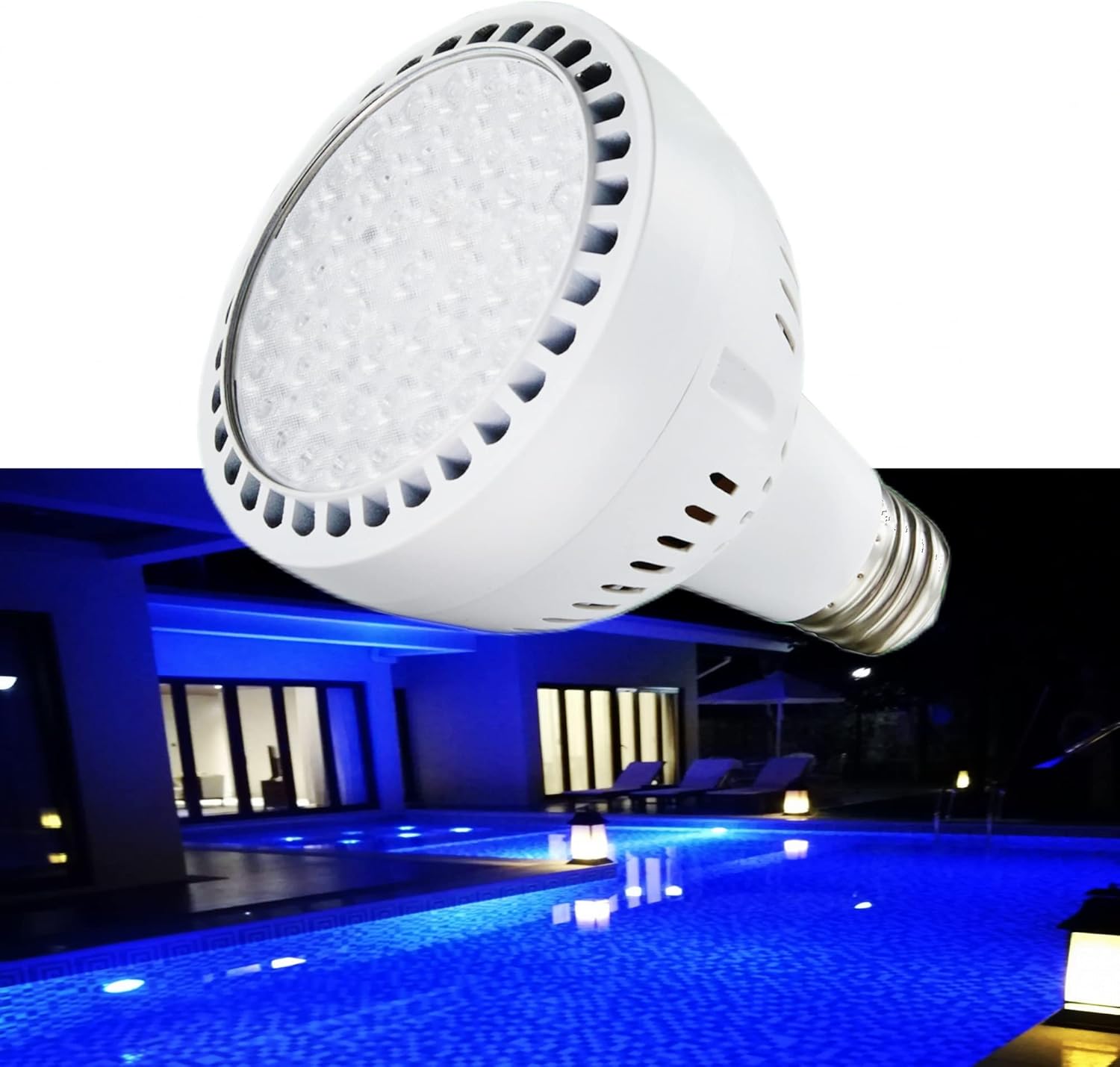 YU MEIL LED Pool Lights Blue 65W for Inground Pool 120V