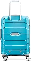 Vista 9 de Samsonite Freeform – Maleta rígida, expandible con ruedas dobles giratorias, Blanco