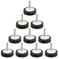 Vista 1 de Disco de tira de 2 pulgadas con vástago hexagonal de 1/4 pulgadas, rueda peladora de pintura para eliminar óxido, eliminar pintura, limpia