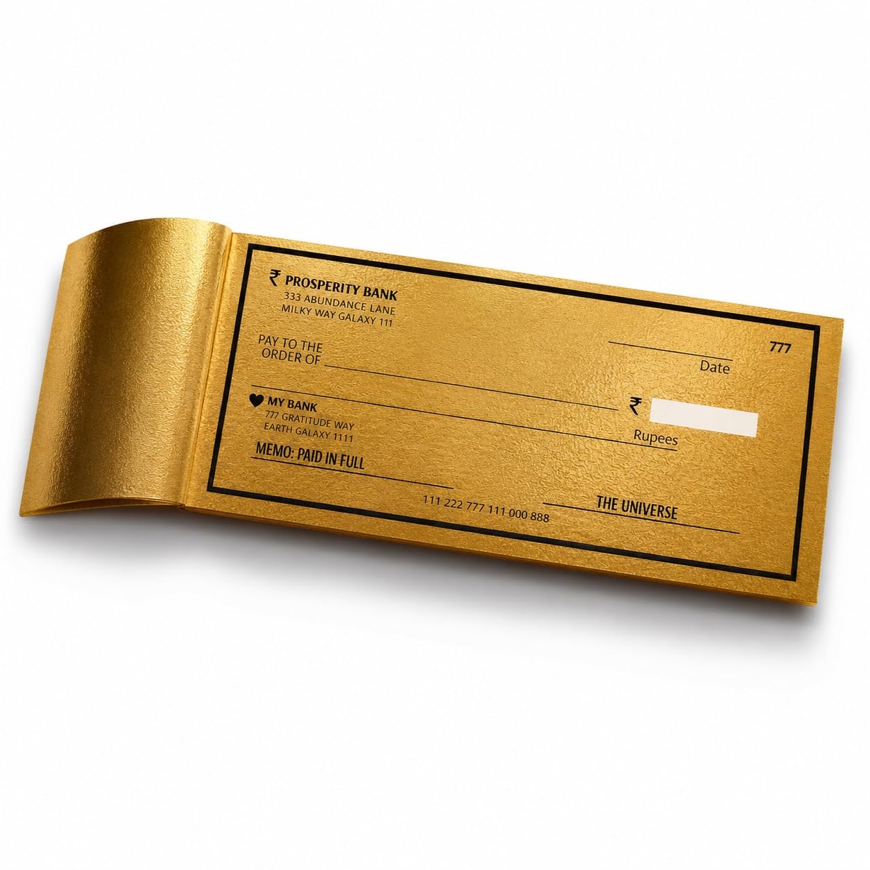 Treasure Tales Abundance Cheque Book with Codes | Law Of Attraction Money Manifestation Checks for Vision Board | Infinite Universal Bank | Sacred LOA ... Wealth Ritual | Compact Manifestation Gift-image-43