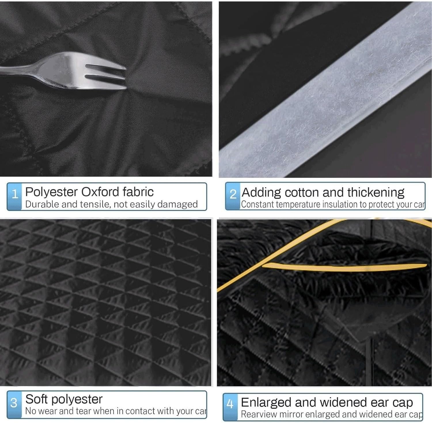 雹対策 車 カバー、ボディカバー ハーフ適用トヨタ C-HR 2022 | 4445 x 1795 x 1565 mm | カスタム