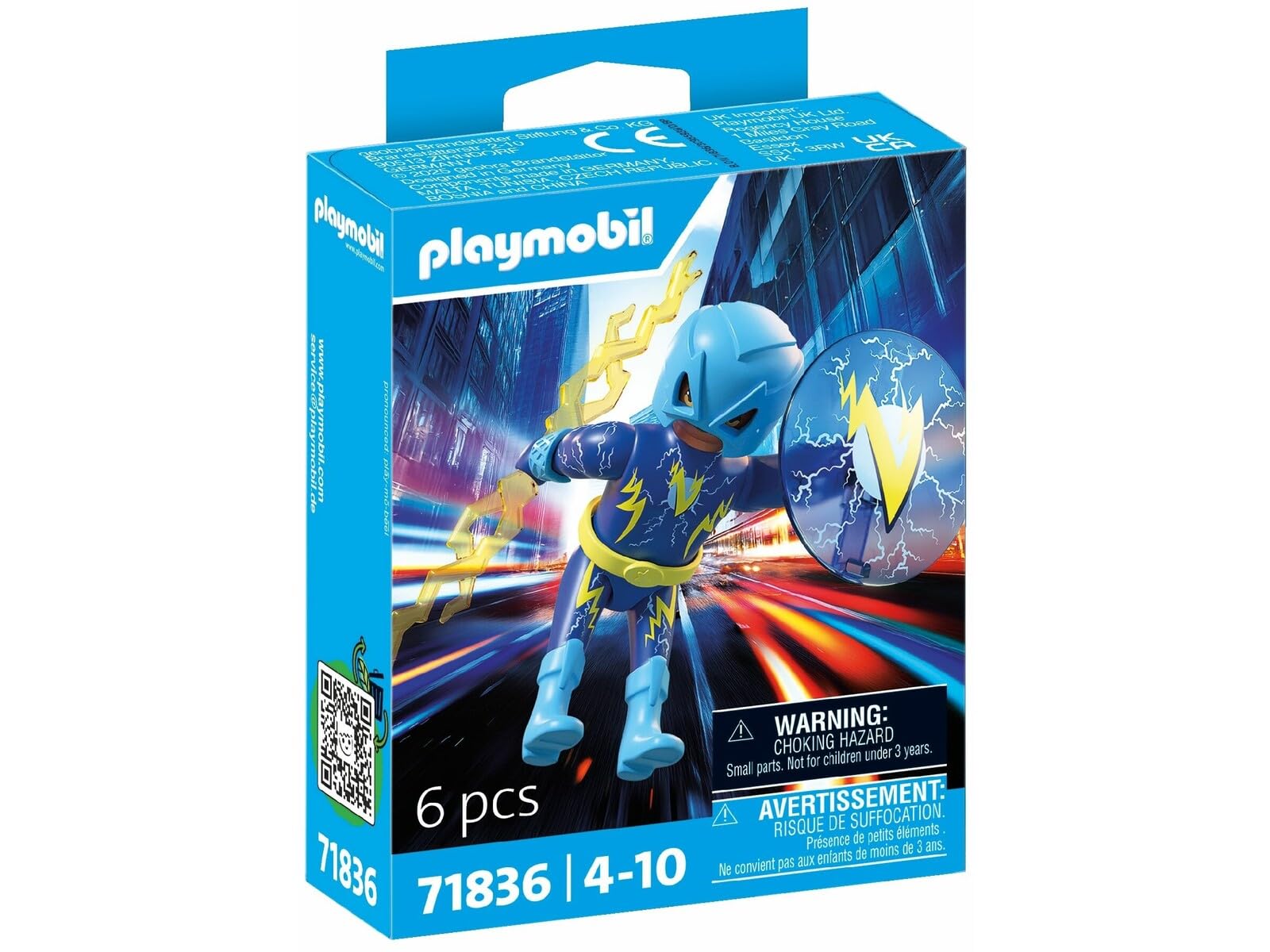 Playmobil Superhero Collectible Mr. Mechanic – Articulated Tech‑Powered Hero Figure with Mechanical Gear and Tool‑Armor Accessories
