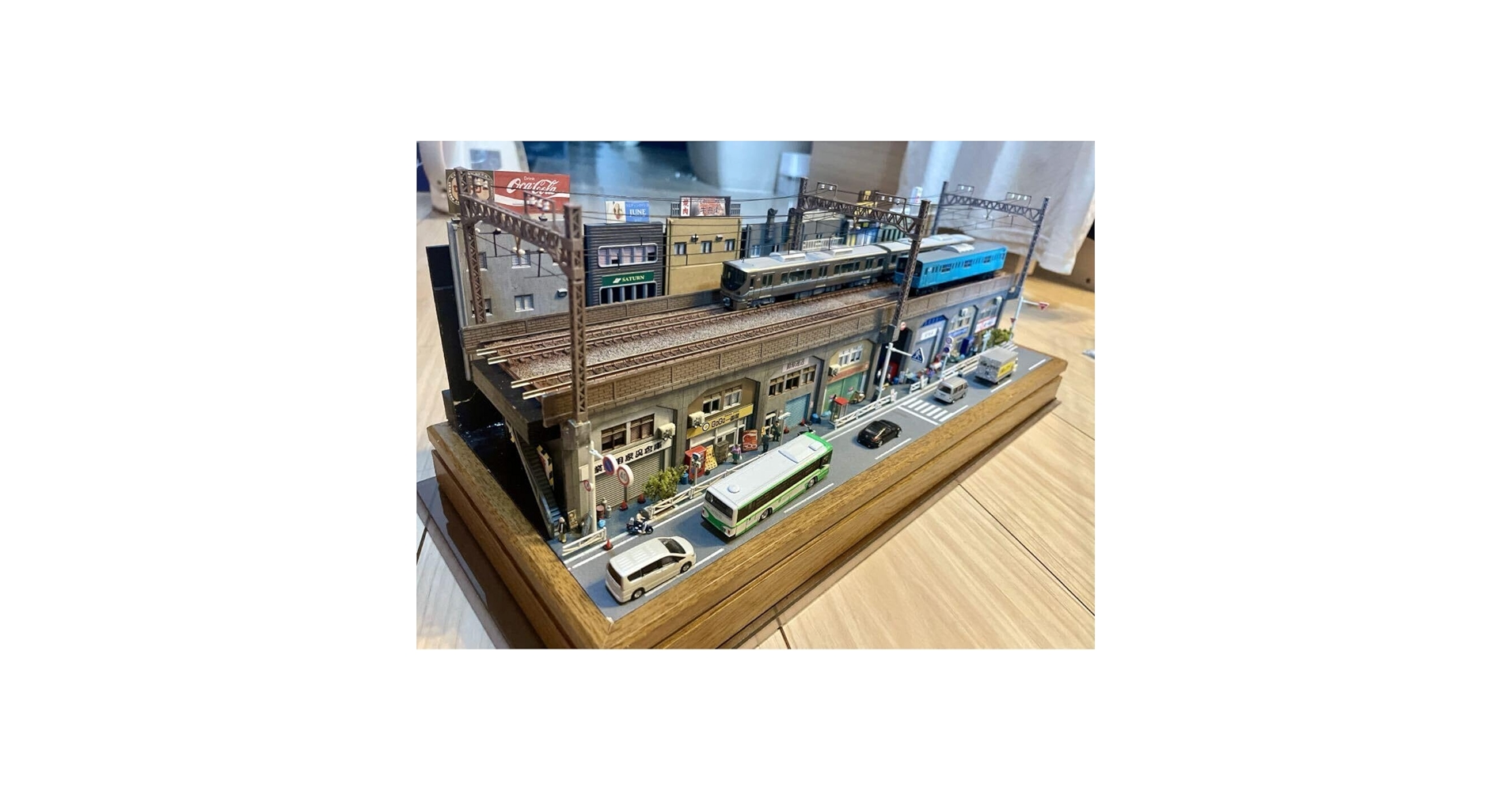 Amazon.co.jp: Nゲージ ジオラマ 高架下商店街 : おもちゃ